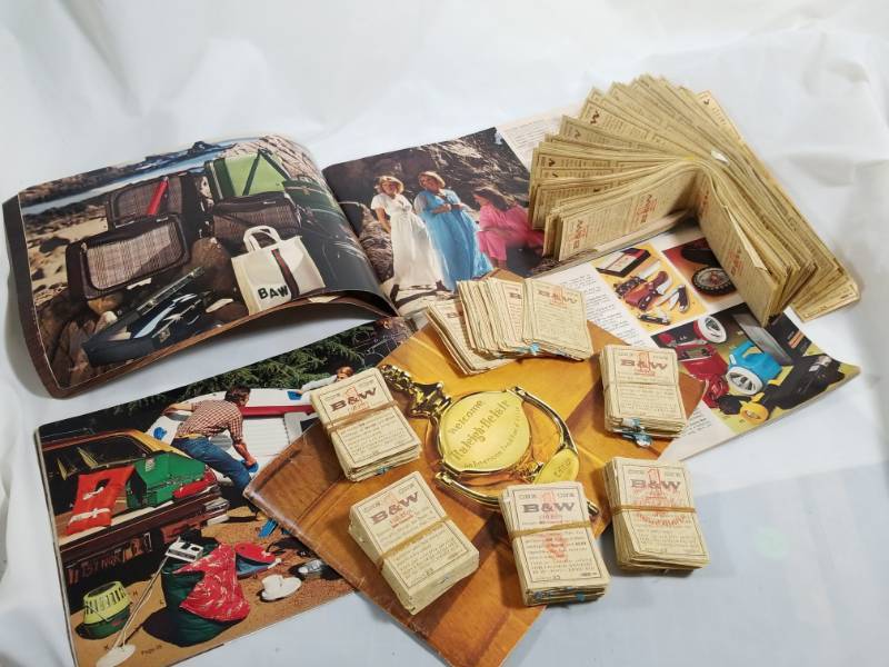 lot 8042 image: Raleigh-Belair Coupons w 3 ordering catalogs 1976-78