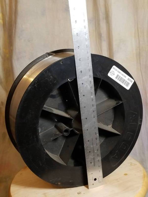 lot 8098 image: 11 Diameter Spool  Alcoa binding Wire roll (New)