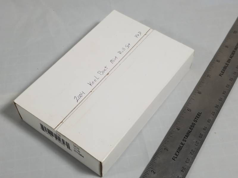 lot 8141 image: U.S. Mint Sealed set P&D ($4 dollars worth) of 2004 Keal Boat Nickels 2V8