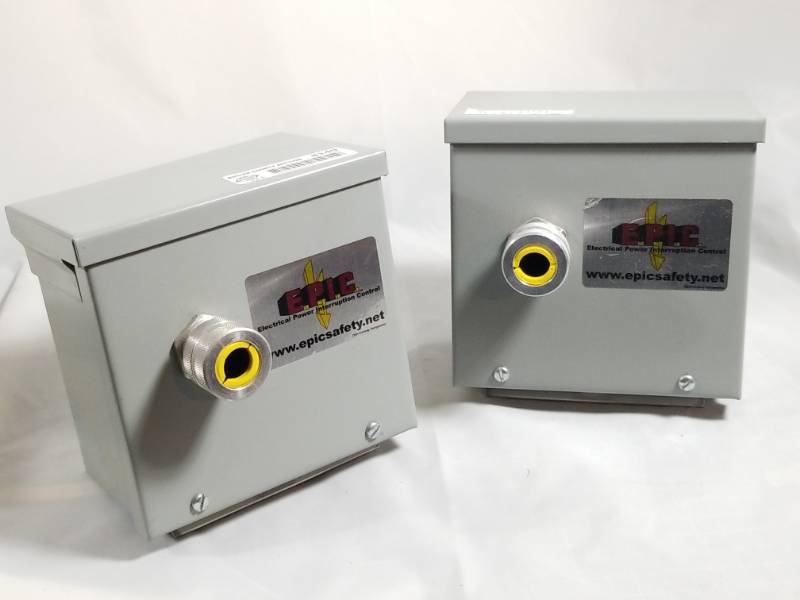 lot 8149 image: Lot of 2 Epic Safety Power Interruption Control  240 Volt