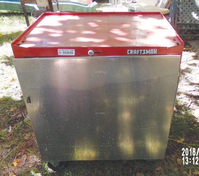 lot 9039 image: craftsman tool chest