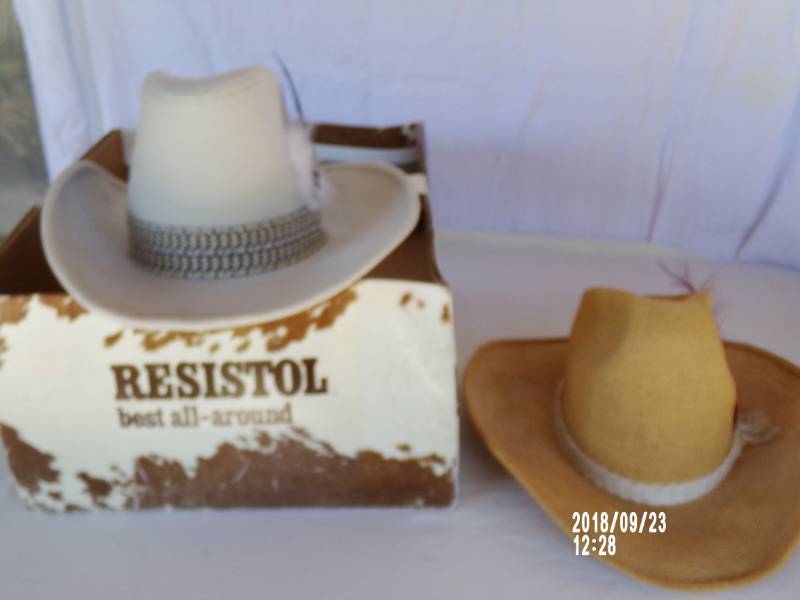 lot 9096 image: resistor western hats