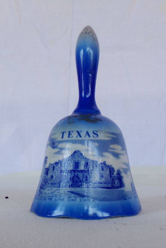 lot 9125 image: blue vintage Texas bell