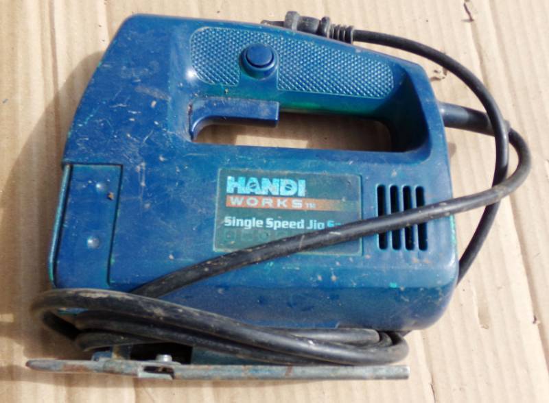 lot 9160 image: Single Speed jig saw Handi Works
