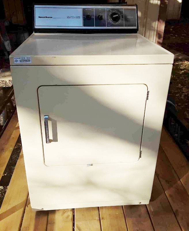 lot 9215 image: Speed Queen Dryer - worked when uninstalled