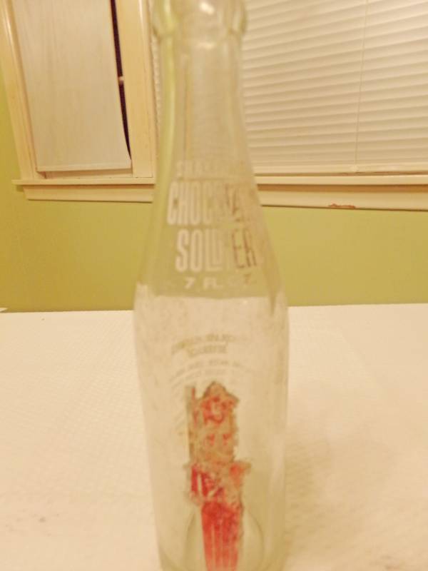 lot 9567 image: 7oz. Chocolate Soldier Bottle