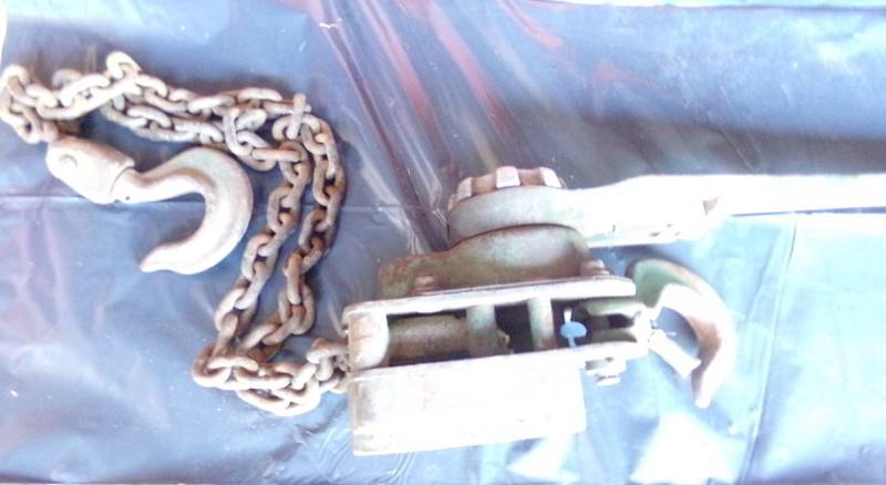 lot 9535 image: 1-12 Ton JEE PULLER - Chain Hoist - See photos