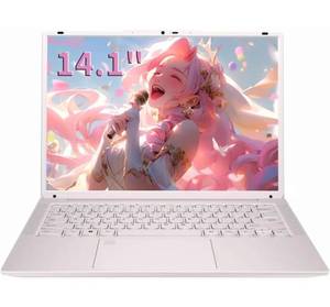 lot 1188 image: 8GB RAM Laptop with 512GB PCIe SSD, 4C4T N5105 2.0-2.9GHz(Beat N5105), 14.1 Inch 2K FHD IPS Display, Backlit Keyboard, Fingerprint Reader, Type-C, 6000mAh Battery, Win11 Pro Computer, Pink, T140J
