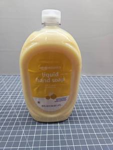 lot 28561 image: Amazon Basics Milk &amp Honey Liquid Hand Soap - 50 fl oz
