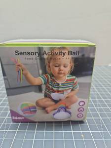 lot 28614 image: Sensory Activity Ball - Educational Silicone Toy Set