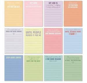 lot 28680 image: Sarcastic Office Notepad Bundle Set