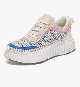 lot 28688 image: mysoft Womens Platform Chunky Sneakers Comfortable Lightweight Fashion Sneaker Casual Walking Shoes Size 85