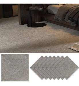 lot 28832 image: Peel and Stick Floor Tile 12 x 12 Inch 25 Packs Grey Marble Floor Tiles Self Adhesive Vinyl Flooring Stick on Floor Tiles Waterproof Laminate Flooring for Bathroom Easy for Home Decor