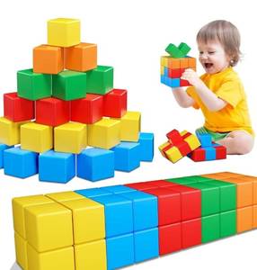 lot 28834 image: Magnetic Blocks for Toddlers Toys,1.42 Inch Building Blocks Toys for 3 4 5 6 7 8Years Old Boys Girls, Magnetic Cubes for Kids STEM Montessori Toy Educational Sensory Magnet Toy for Kids