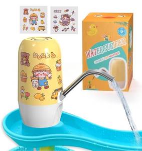 lot 28836 image: Water Table Pump, Automatic Kids Water Table Pump Cordless, Toddler Activity Table Accessory with Sticker, Summer Outdoor Gift Toys Games for Boys Girls