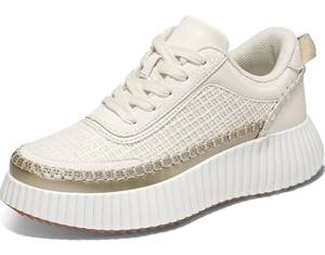 lot 28837 image: mysoft Womens Platform Chunky Sneakers Comfortable Lightweight Fashion Sneaker Casual Walking Shoes Size 7.5