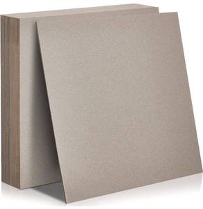 lot 28839 image: 20 Pcs Book Board, Binders Board Chipboard Designer Bookboard Kraft Heavy Duty Chipboard Sheets Bookbinding Supplies for Book Binding Cover (Gray,12 x 12 Inch 50pt)