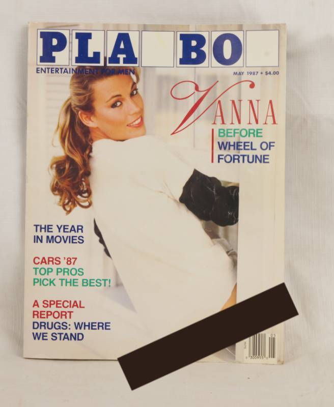 lot 6090 image: Vintage Playboy Magazine May 1987 - VANNA WHITE - Nice Condition Read the articles�