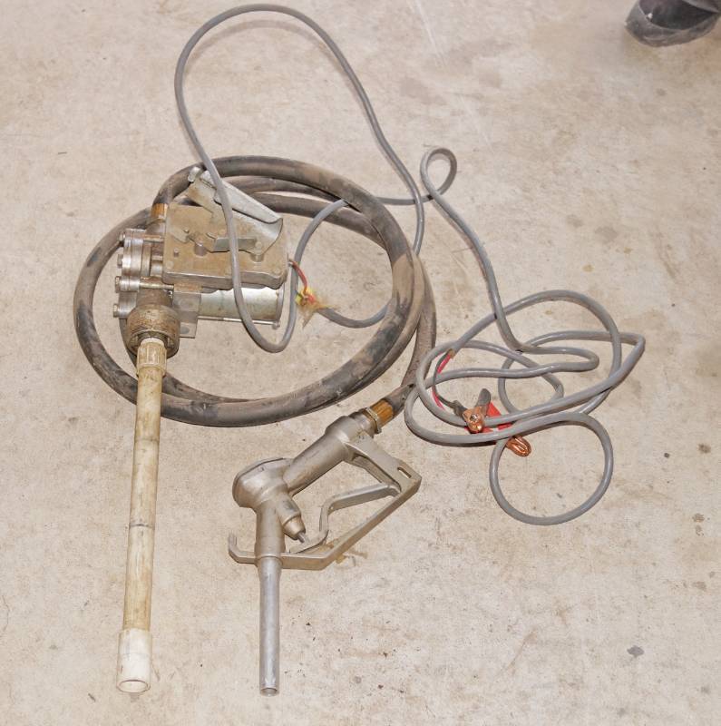 lot 5921 image: Fuel Transfer Pump - 15 PSI MIX - Model EZ-8 GPI Great Plains Industries, Inc. - Explosion Proof Motor