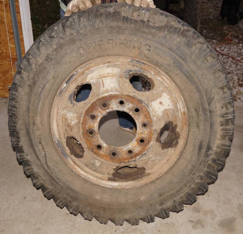 lot 5930 image: Power King Tire and Rim - 8.25-21
