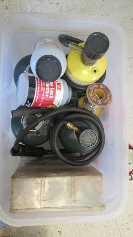 lot 458 image: Complete Kit for Soldering and Brazing Copper Lines On Heating, Cooling, Copper Lines (Shop Tools)