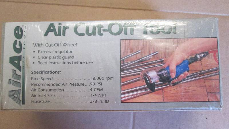 lot 454 image: NEW Air Ace - Air Cut Off Tool (Shop Tools)