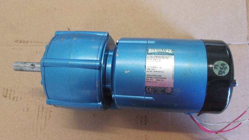 lot 455 image: Parvalux Drive Motor Gear Box 200220DC