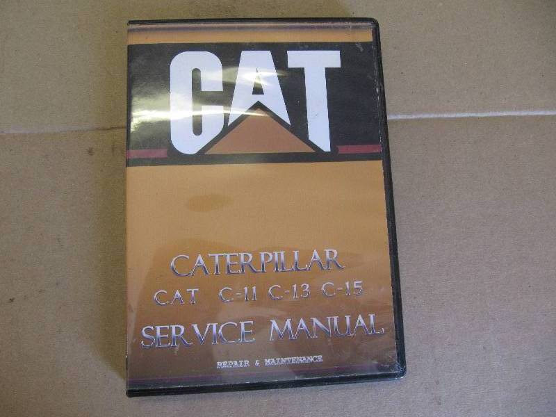 lot 13 image: Caterpillar CD Service Manual For C-11 - C-13 and C-15 Caterpillar With C-16 - C-18 Cats Complete Manual (Shop Tools)
