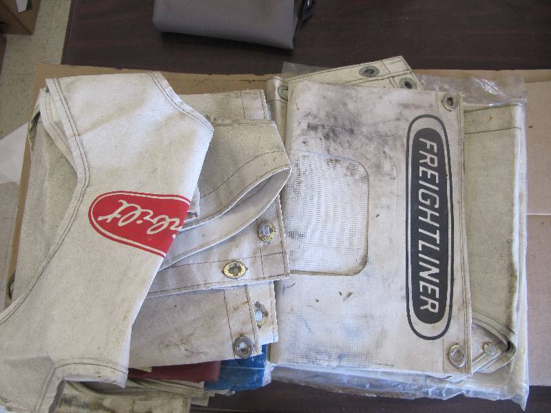 lot 491 image: 10 Assorted Winter Fronts for Trucks- Peterbilt- Kenworth - Freightliner