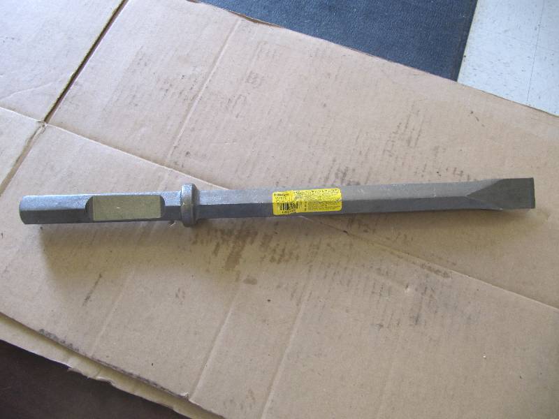 lot 503 image: NEW Stanley 20  1 18  Hex Cold Chisel for Air-Hammer  (Shop Tools)