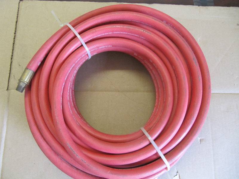 lot 519 image: REO 38 High Pressure Air Hose Approx 25   (Shop Tools)