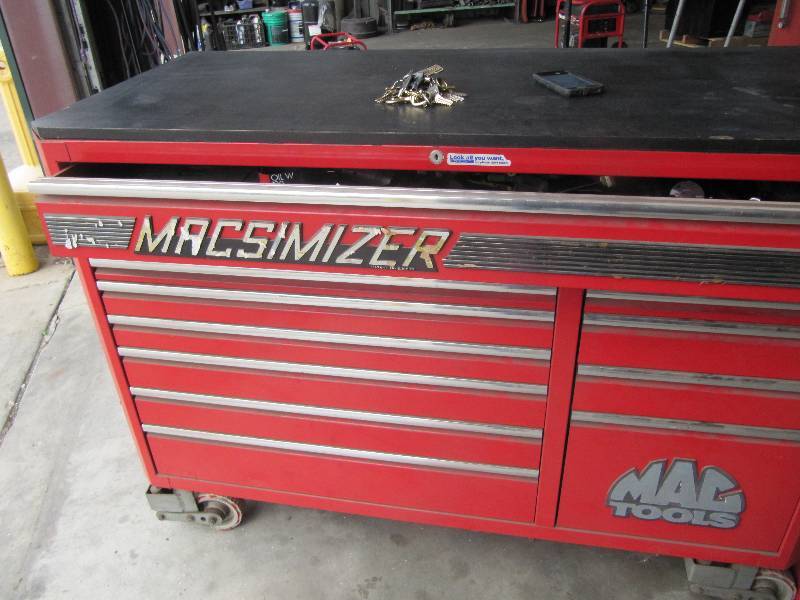Elite Macsimizer 1300B Tool Chest With Mac Box MB1067A Side Box