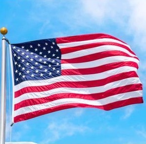 lot 45683 image: FACTORY SEALED - American Flag 3x5 FT Premium US Flag