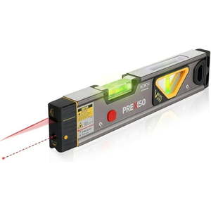 lot 45693 image: (UNUSED) PREXISO 2-in-1 Laser Level with 100Ft Point & 30Ft Line  Magnetic Leveler for Construction  Home Renovation - Retail $120