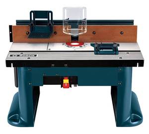 lot 45695 image: (UNUSED) Bosch RA1181 Benchtop Router Table (Retail $248.00) (opened box for content photos only)  - Retail $248