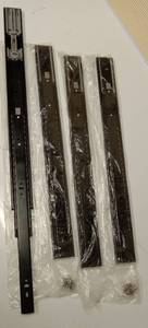 lot 45756 image: FACTORY SEALED - 3-Fold Ball Bearing soft close 20 Drawer Slides (2 Pair) 