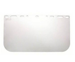 lot 45776 image: FACTORY SEALED - CONDOR Clear Polycarbonate Face Shield Visor (Package of 50 faceshields) - Retail $485