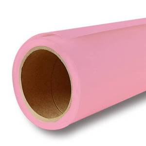 lot 27529 image: Yizhily Seamless Photogrphy Background Paper, Paper Backdrop Roll for Photoshoot, 82 x16, Carnation Pink
