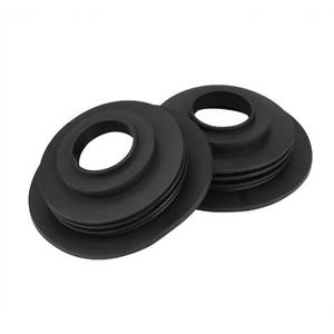 lot 27538 image: Car Headlight Dust Covers, 2pcs Car Rubber LED Headlight Sealing Cover Headlamp for H1, H3, H4, H7, HB3, HB4, H16, 9005, 9006