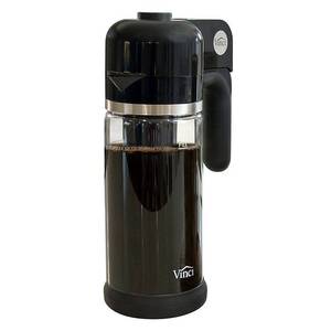 lot 27598 image: Vinci Express Cold Brew Coffee Maker in 5 Minutes  4 Brew Strength Settings l Electric Cold Brew Coffee Maker w Borosilicate Glass Carafe  1.1 Liter (37 Fluid Ounces)