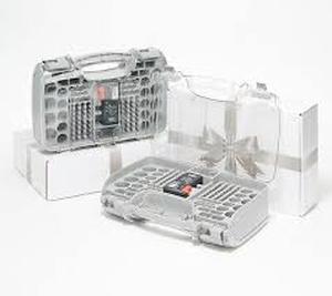 lot 27602 image: 180 Deluxe Battery Organizer w Tester