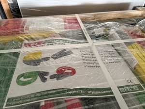 lot 976 image: Unused Lot of Double Ply Polyester Webbing Slings  20 slings in total
