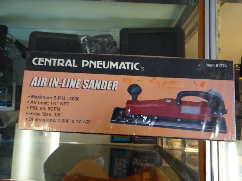 lot 4659 image: Central Pneumatic Air in line sander