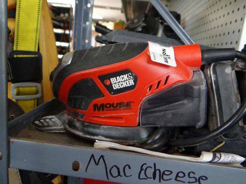 lot 4679 image: black and decker sanderpolisher w grinder blade and dust bag
