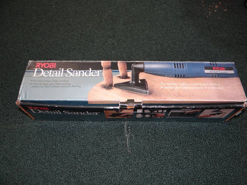 lot 4685 image: ryobi detail sander
