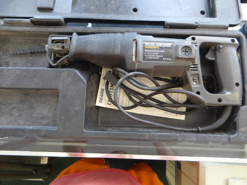 lot 4708 image: Craftsman reciprocating saw