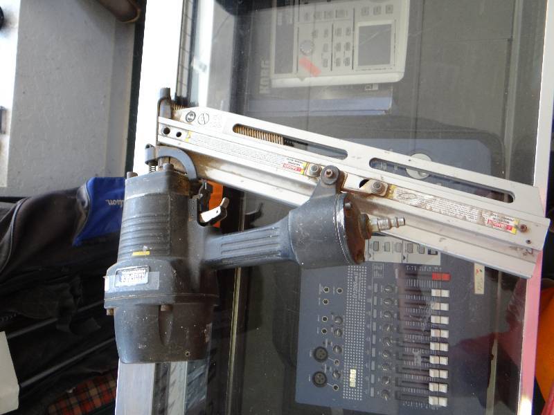 lot 4718 image: Campbell Hausfeld nail gun