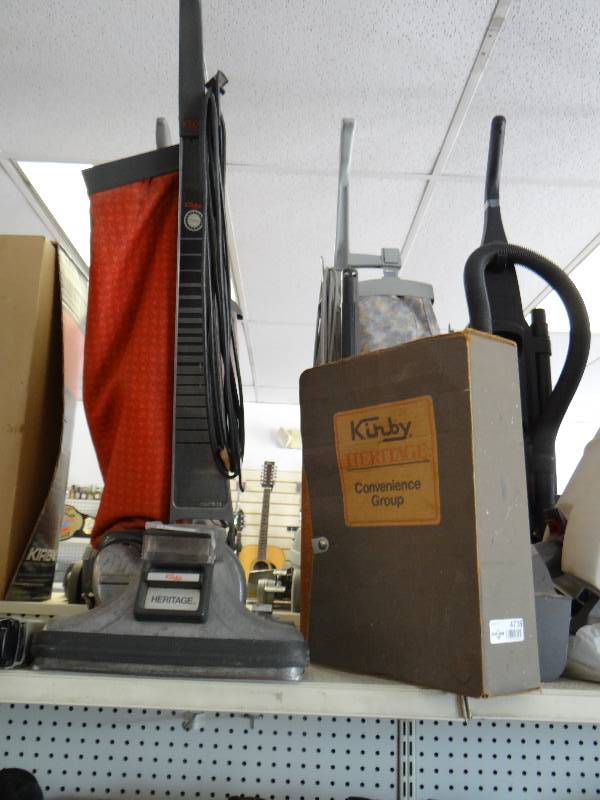 lot 4738 image: Kirby heritage vacuum and parts