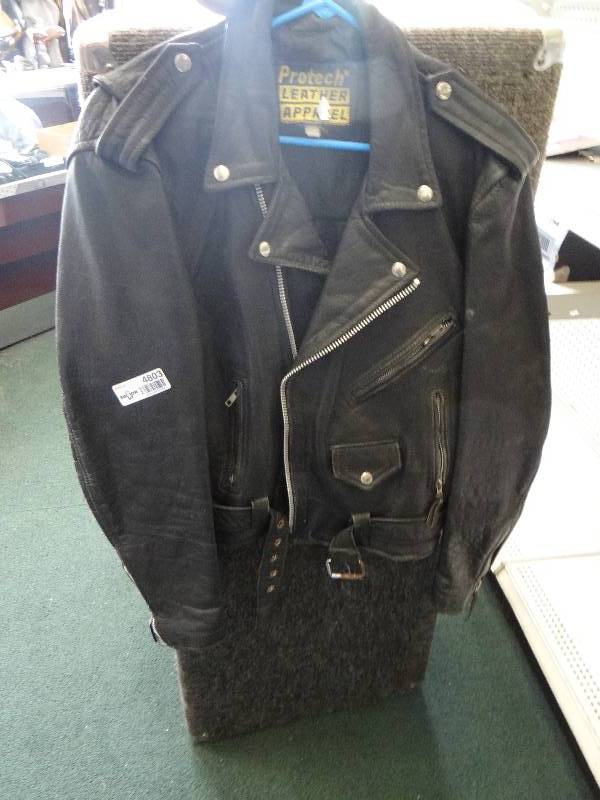 protech leather apparel 34 シングル ライダース US ファッション
