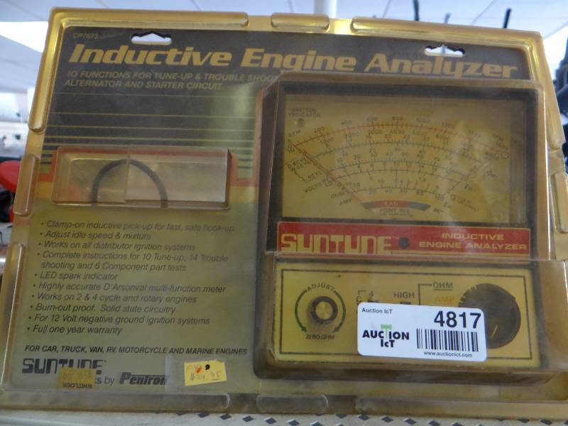 lot 4817 image: Inductive engine analyzer